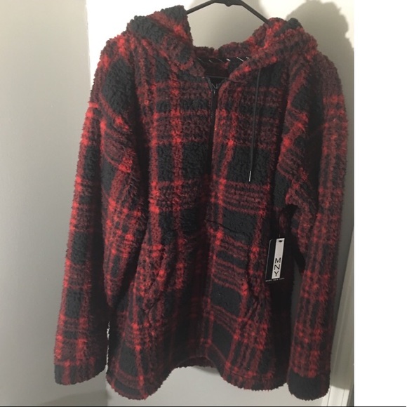 Black and Red Marc New York Performance fleece - Picture 1 of 3